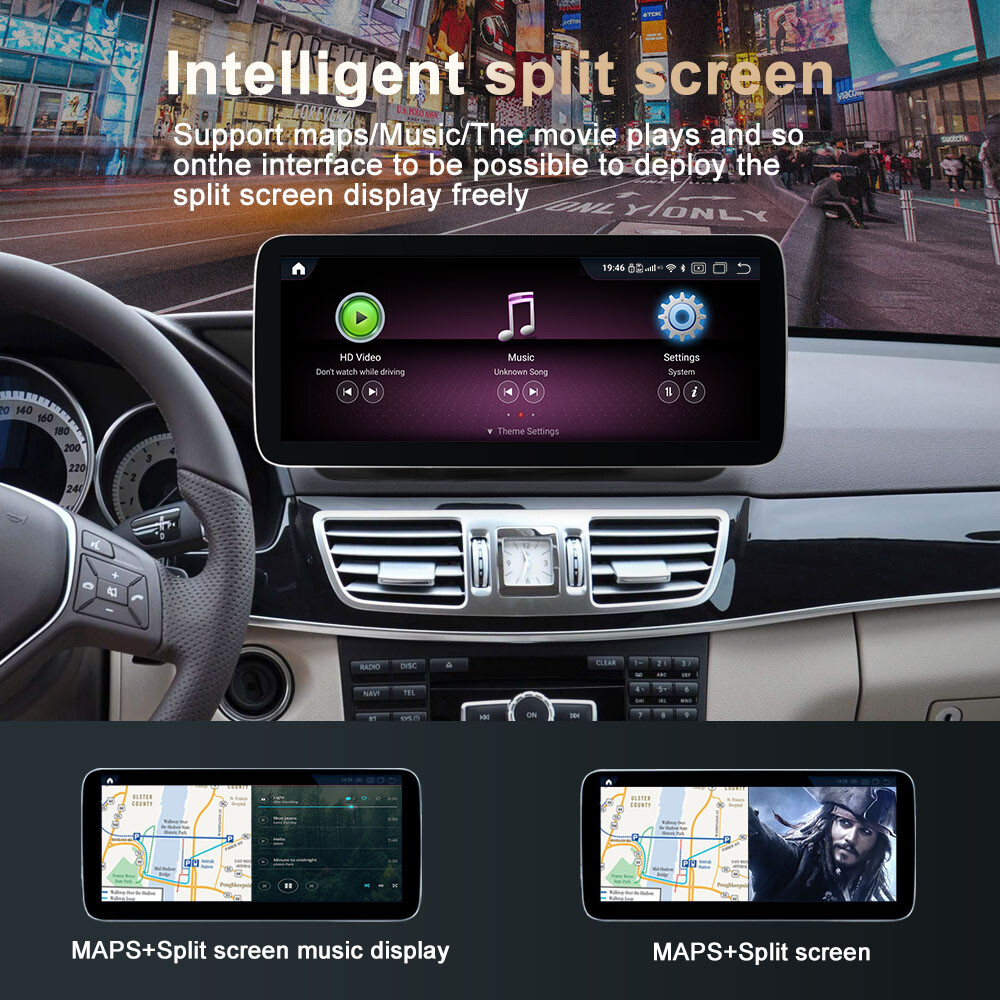 Ugode 12.3inch Android Screen Upgrade Mercedes Benz E class W212 S212 2013-2014