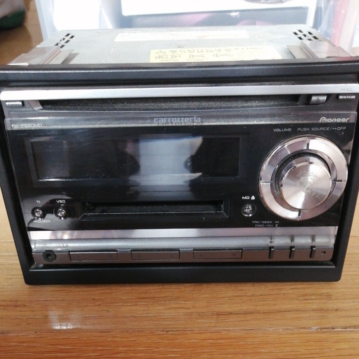 Carrozzeria Pioneer FH-P520MD Car Stereo Unit MD Player Does Not Apply