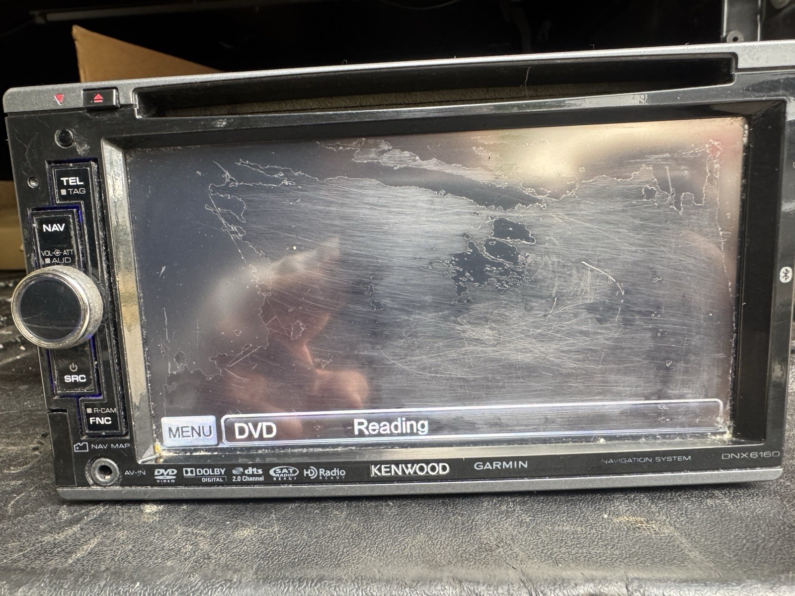 ✅Kenwood DNX6160 DVD Player USB/AUX Bluetooth GPS Nav Garmin✅