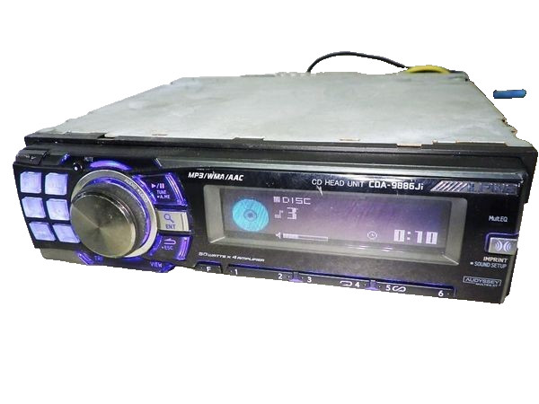 ALPINE CDA-9886Ji 1DIN Car Audio CD/MP3 Player Popular models Used