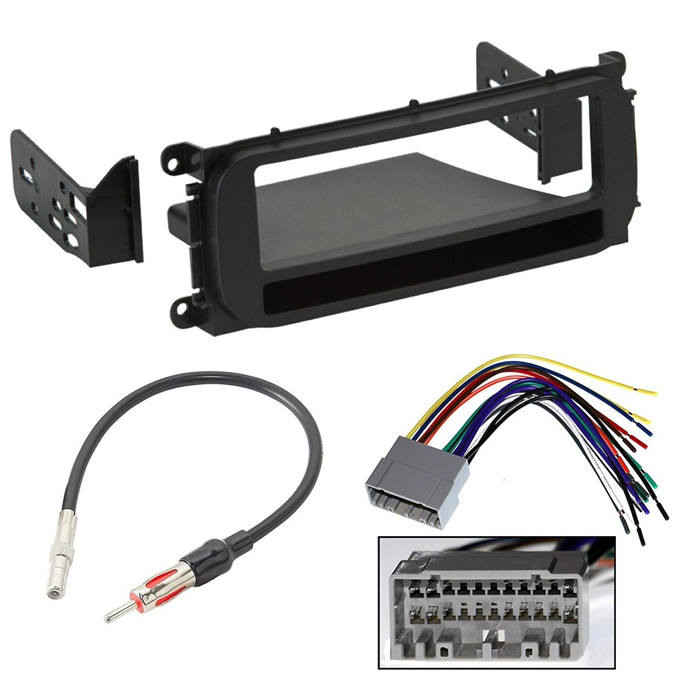 JVC KD-T720BT CD Player AM/FM Radio Car Stereo for 2003-2006 Jeep Wrangler