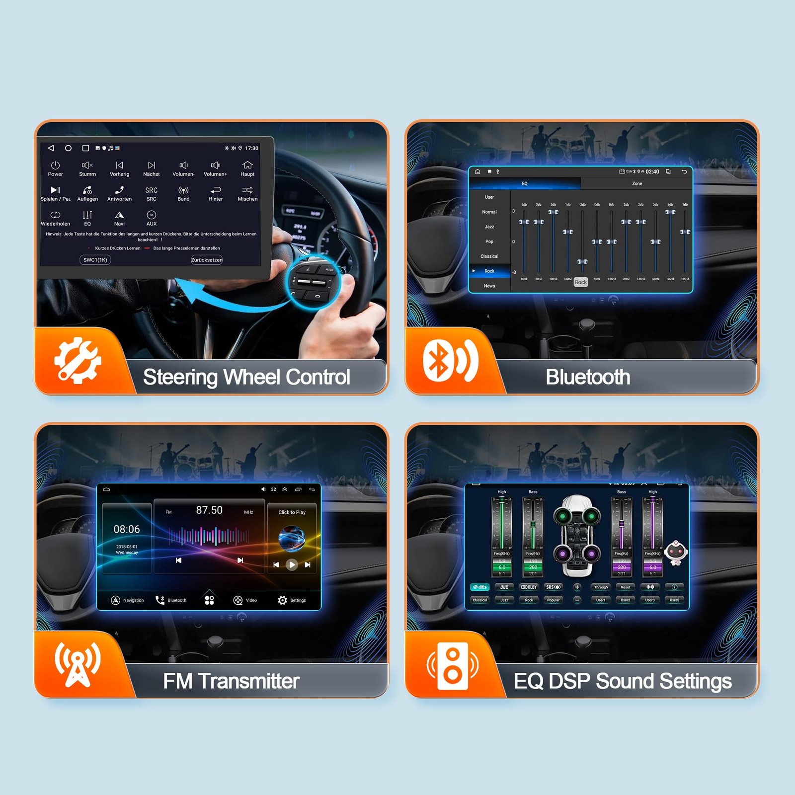 4G+64G Android 13 Car Radio for Ford F150 2009 2010 2011 2012 2013 2014, 9.7″…