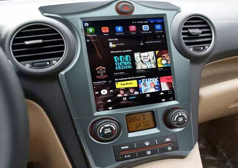 9.7″ Android Navigation Car Gps Stereo Tesla Style For Kia Carens 2007~2012