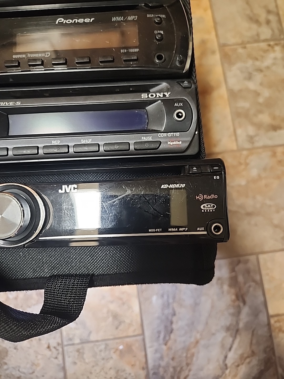 faceplate car stereo radio Sony,pioneer,Dual,jvc,kenwood (12face)