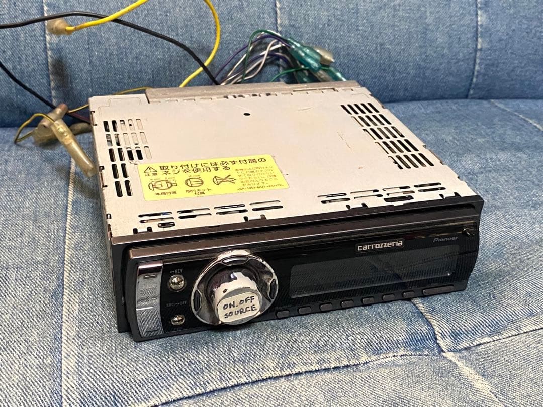 Carrozzeria DEH-P520 CD Player MP3 WMA AAC 1DIN Pioneer JDM Head Unit Tested