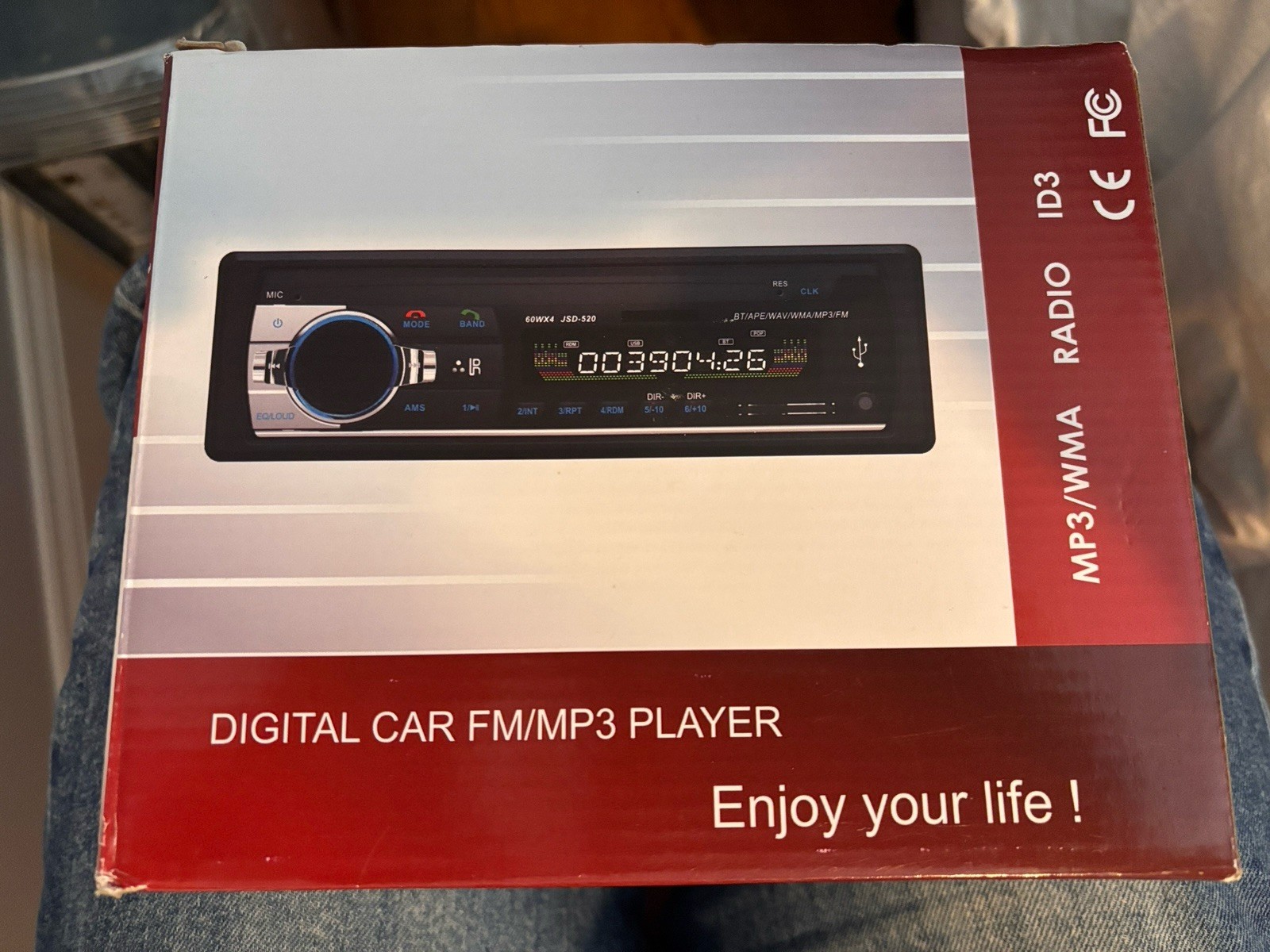 JSD-520 Car Stereo MP3 Player with PLL FM Radio