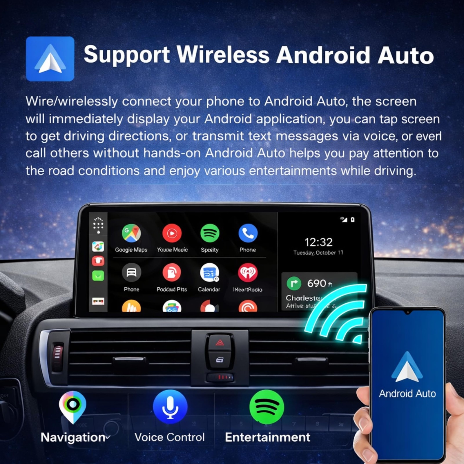 Touchscreen CarPlay Linux Head Unit for BMW F30 F31 F32 F33 F34 F36 F20 F21 NBT
