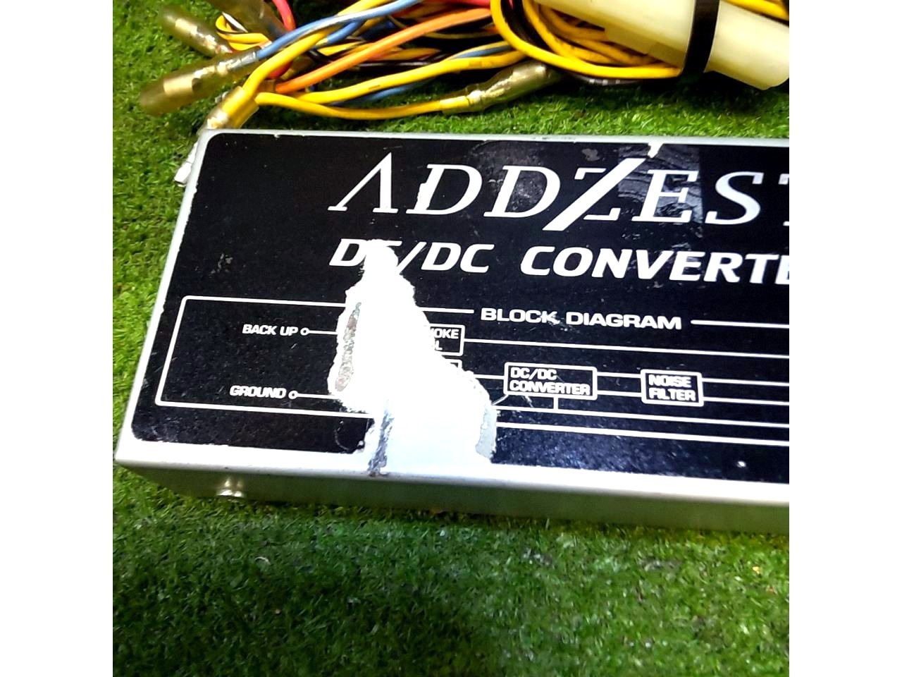 ADDZEST HX-D1 Single DIN Car Stereo CD MD w/ Mic Clario For Parts Untested AS-IS