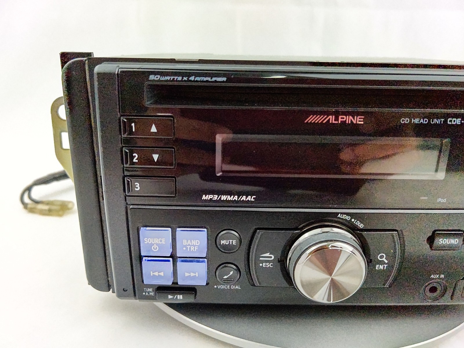 ALPINE CDE-W203JI CD CD-R RW MP3 WMA AAC Player 45W x 4ch Front USB Front AUX