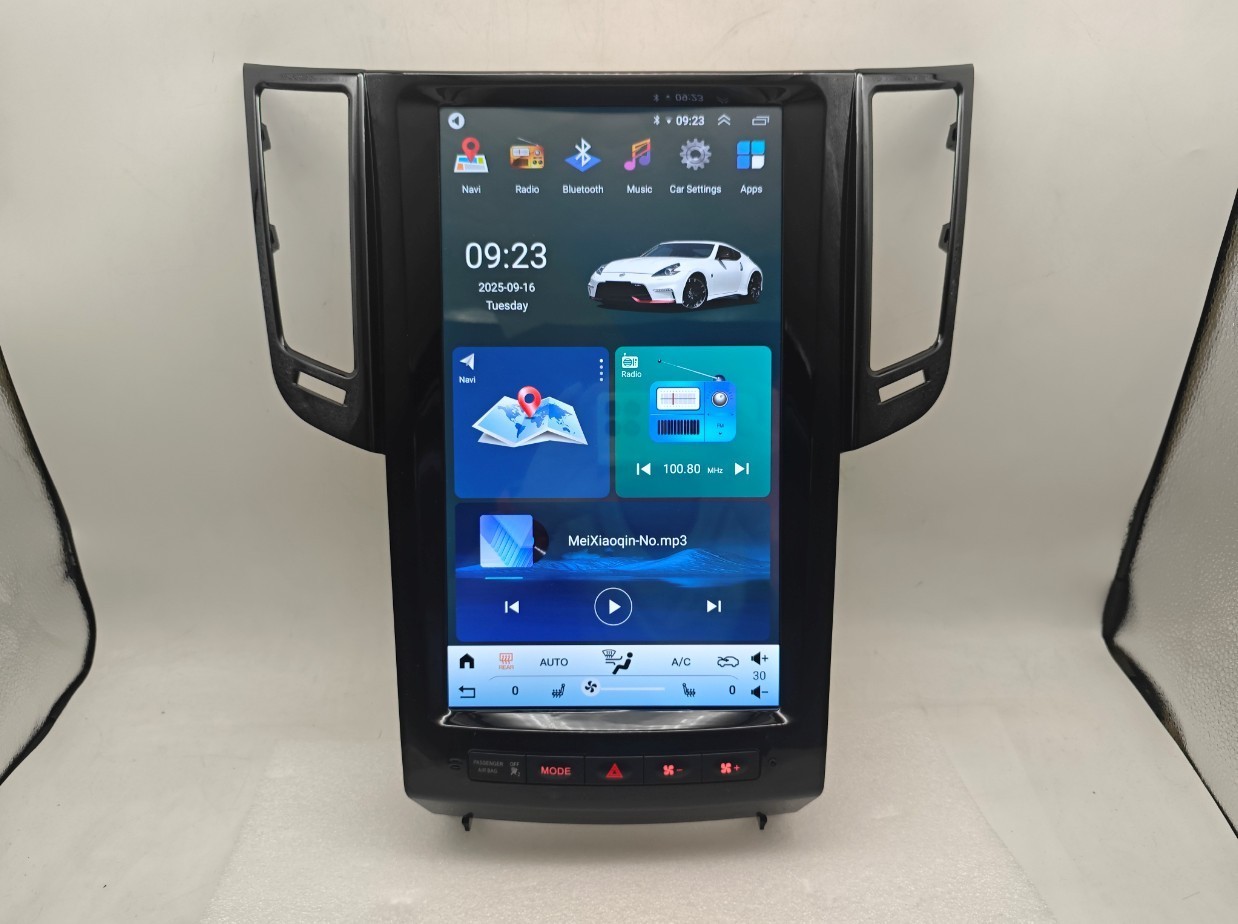 Used 13.8″ Radio CarPlay 128GB For Infiniti FX25/35/37/50 2007-13 QX70 2013-2019