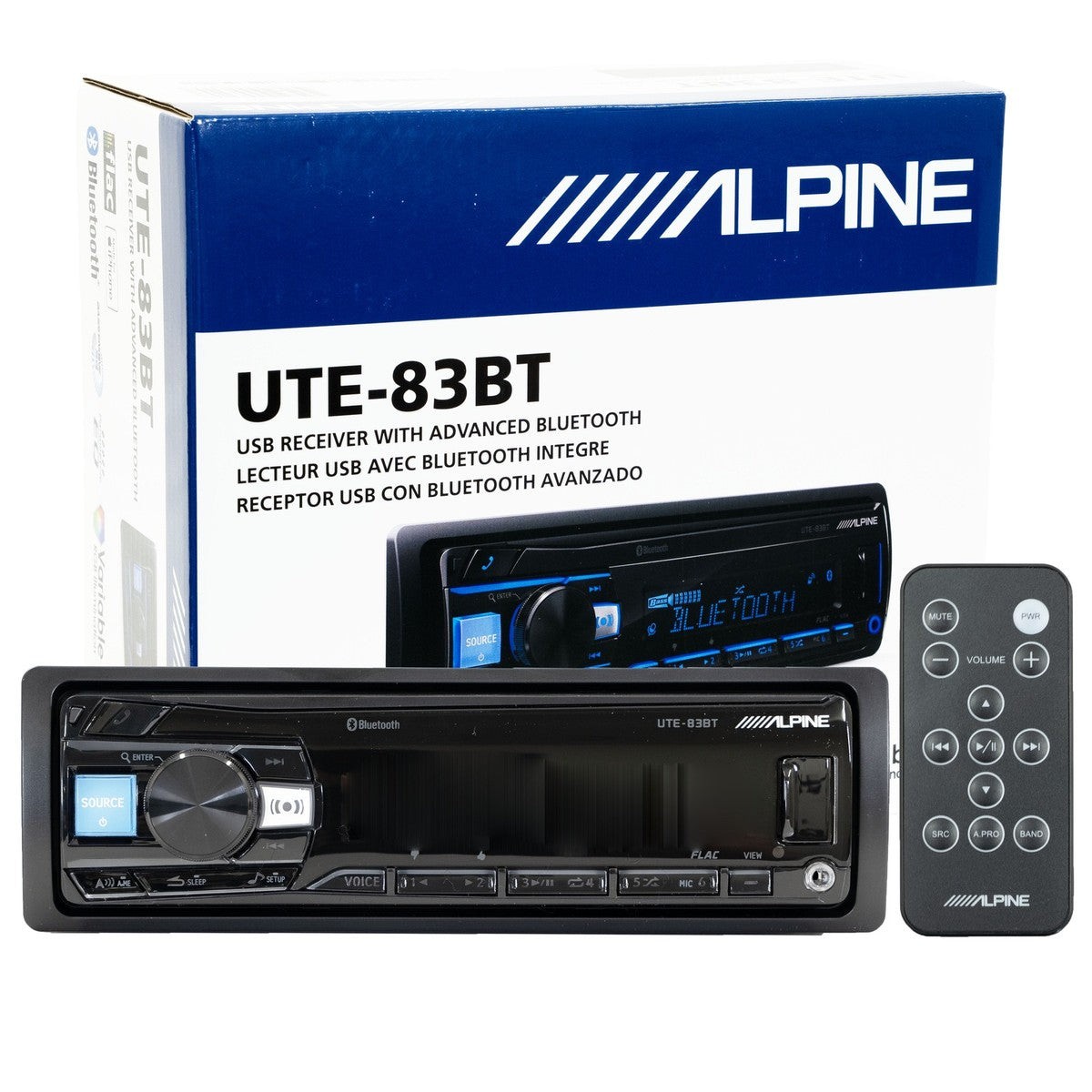 Alpine UTE-73BT Digital media receiver