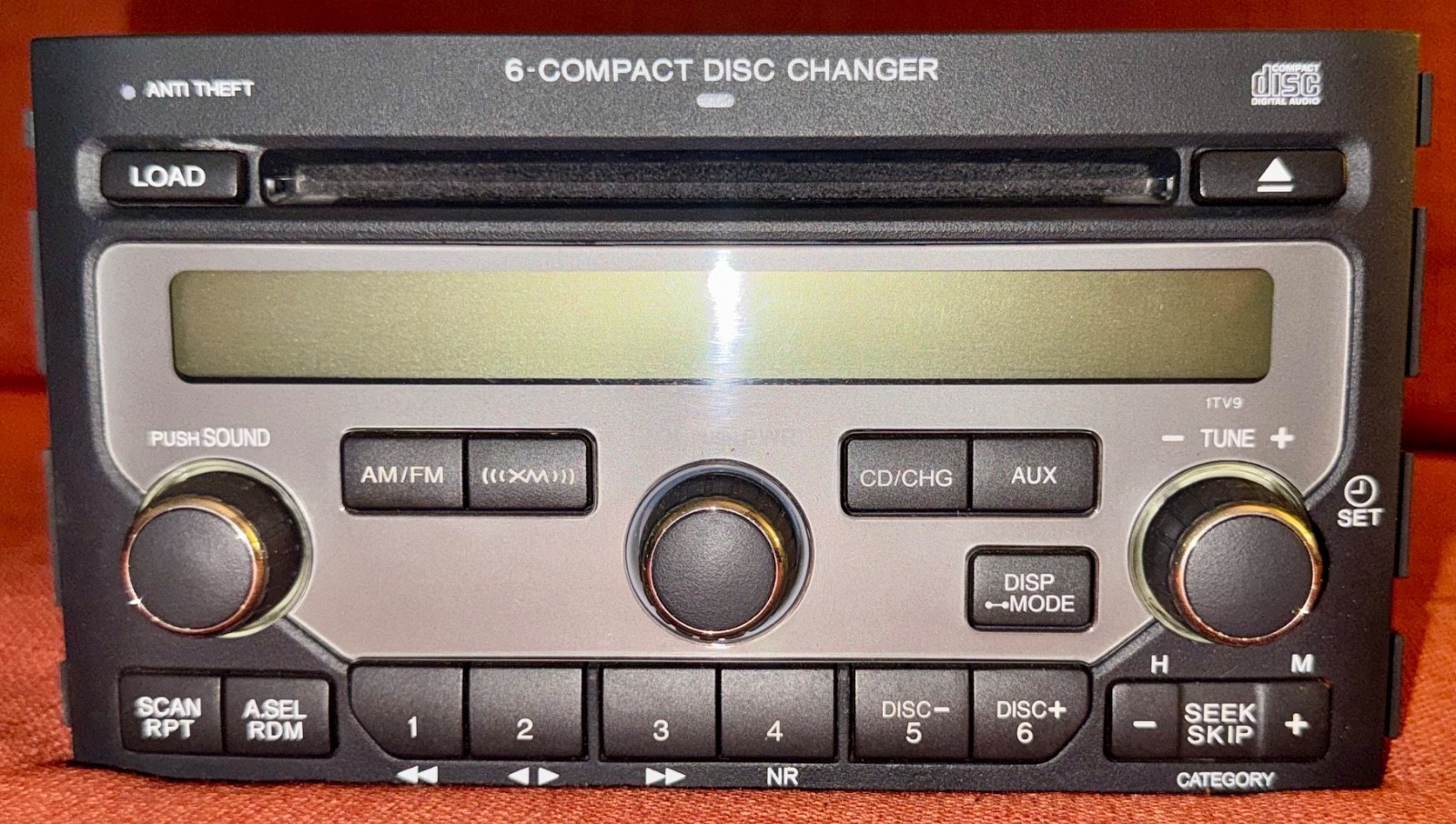 2006-2008 Honda Pilot 6 Disc CD Factory Player AM/FM Radio XM AUX 39100-S9V-A610