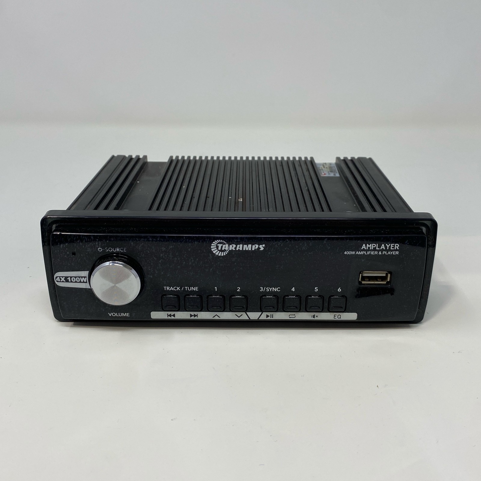 Taramps AMPLAYER 400 Black 1-DIN 400W Bluetooth USB Car Stereo
