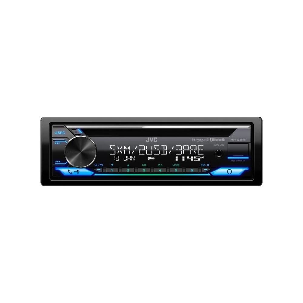 JVC KD-T925BTS CD Receiver Single-DIN Built-in Amazon Alexa/Bluetooth/Dual USB