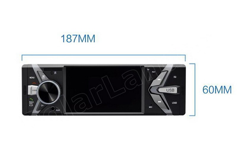 Single1 DIN 4 inch 12V Bluetooth FM USB/TF MP4 MP5 Player Car Radio video Stereo
