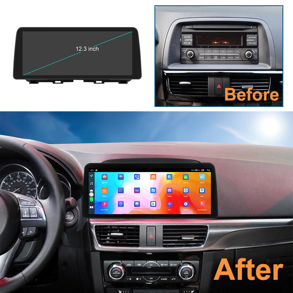 12.3inch For Mazda CX-5 2013-2016 Car Multimedia Player GPS DVD Radio Android 10