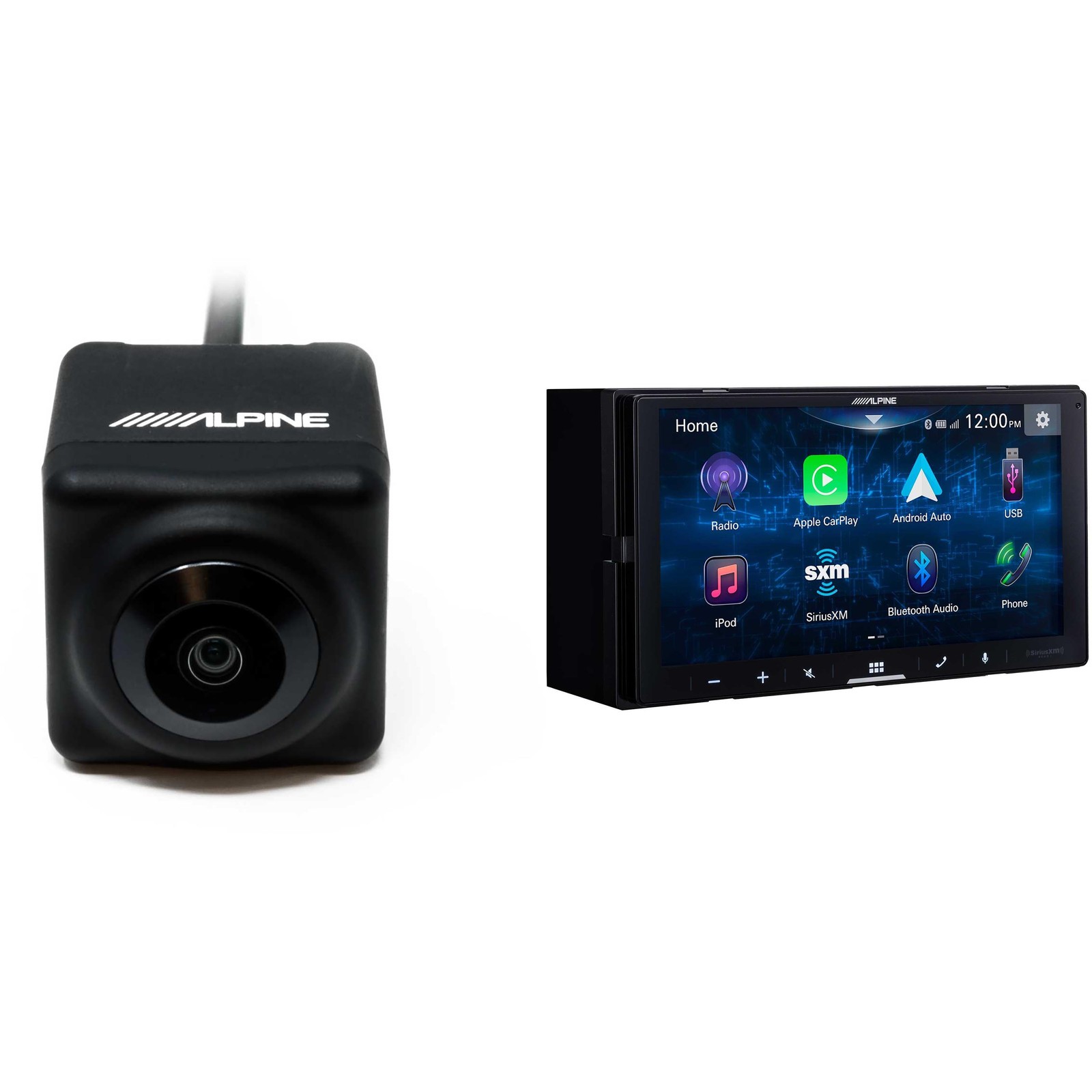 Alpine iLX-W670 7-inch Ultra-Shallow Digital Multimedia Receiver with HCE-C11…