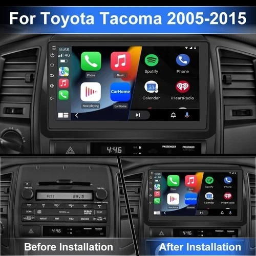 9″ 32G Android Auto/Apple Carplay Stereo for Toyota Tacoma 2005-2015