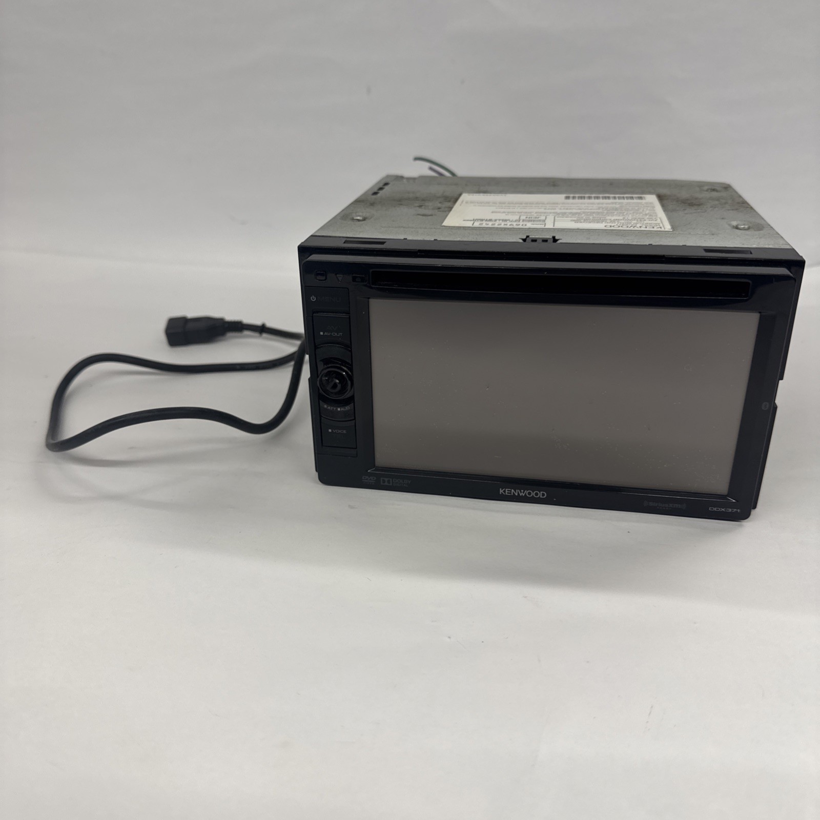Kenwood DDX371 Double Din Touch Screen Radio Head Unit Bluetooth Pandora USB AUX