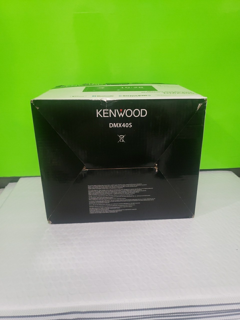 Kenwood DMX40S MultiMedia Receiver (No CD)Compatible With Apple CarPlay Open Box