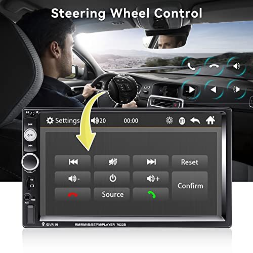 Radio Con Pantalla Para Carro Auto Con Navegacion Gps Bluetooth Camara Reversa: