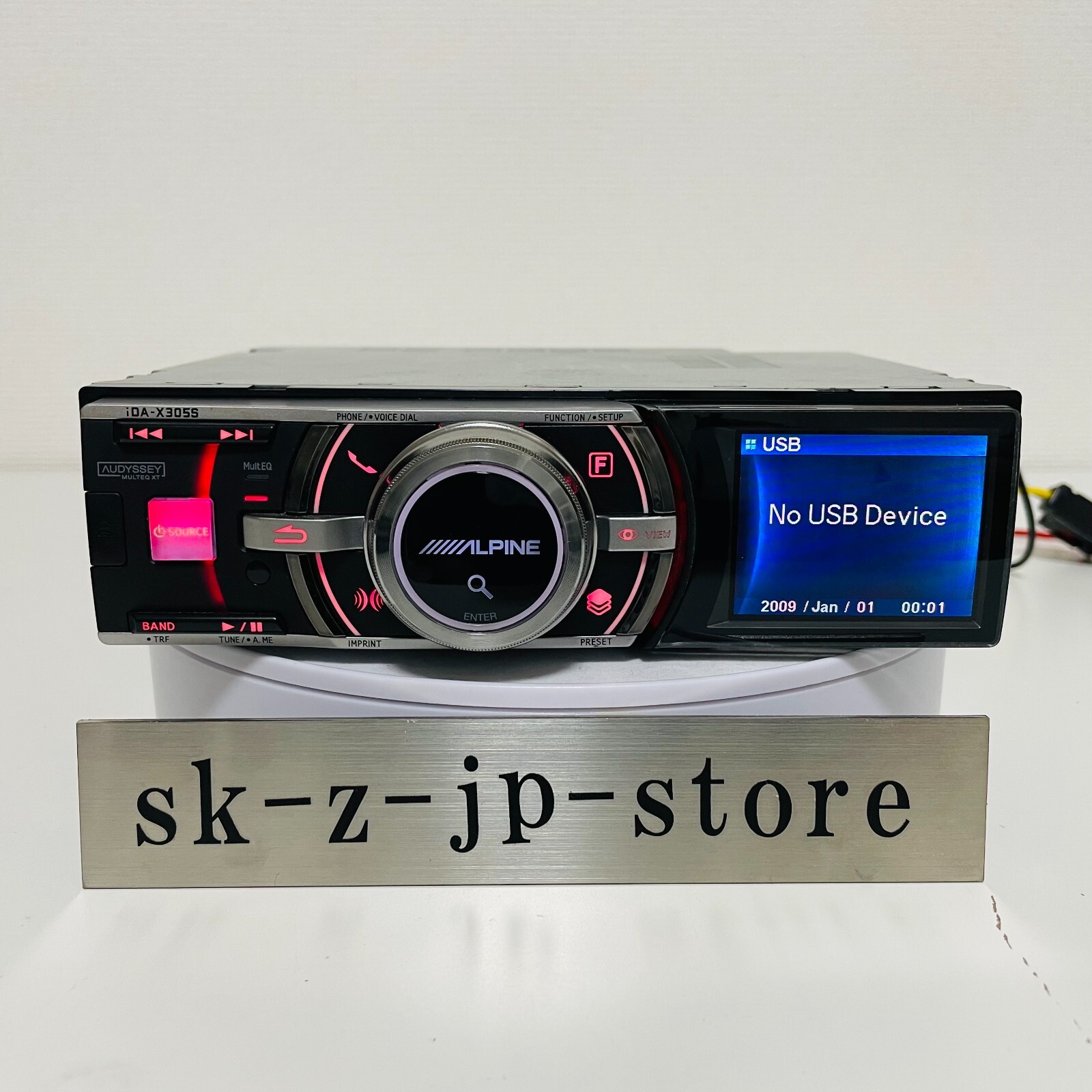 Alpine iDA-X305S Digital Media Receiver Car Radio Stereo Head Unit JDM Used