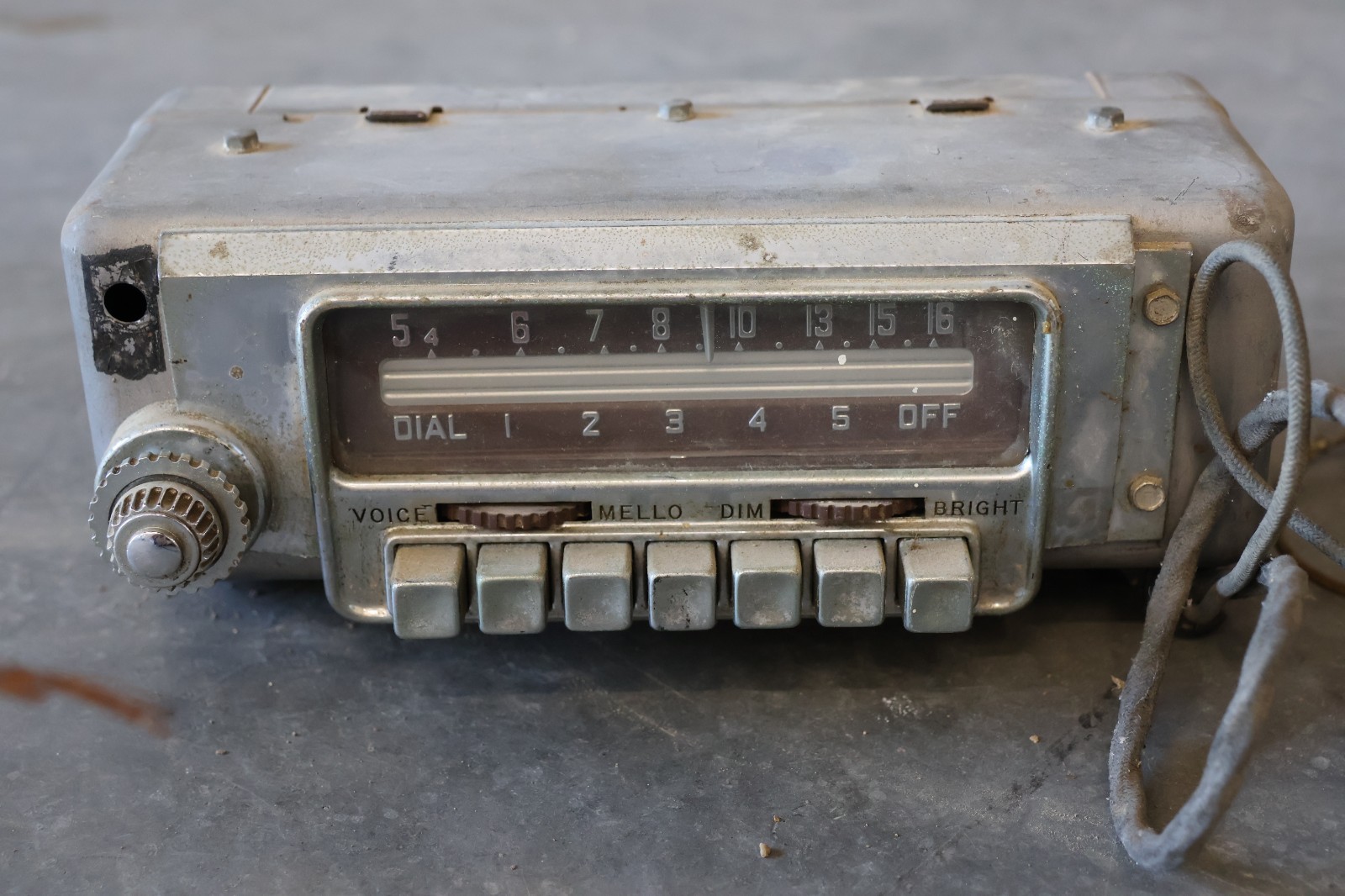 1940’s 1950’s Desoto Mopar OEM AM Accessory Radio