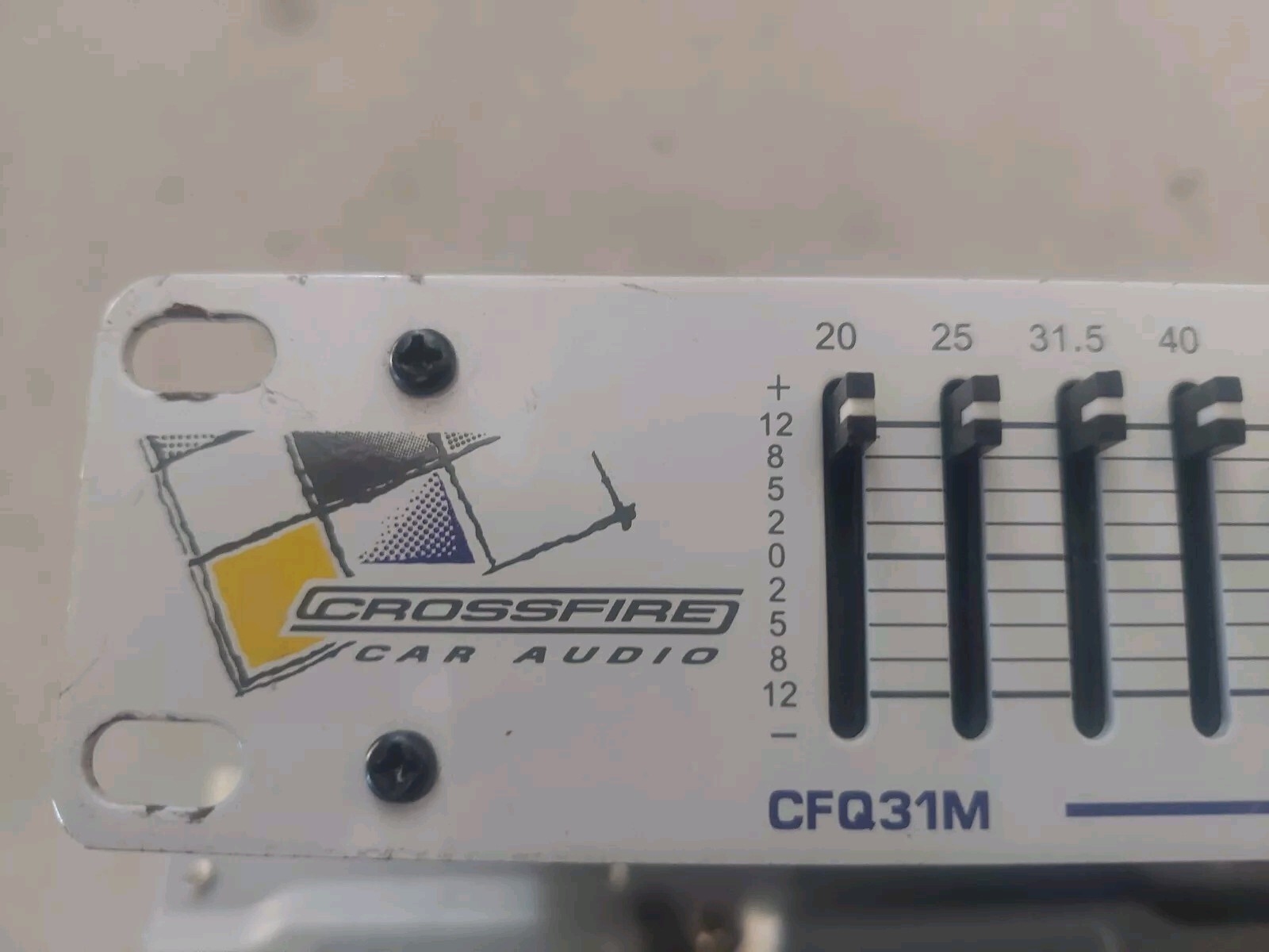 Crossfire CFQ31M Mono 31 Band Graphic Equalizer