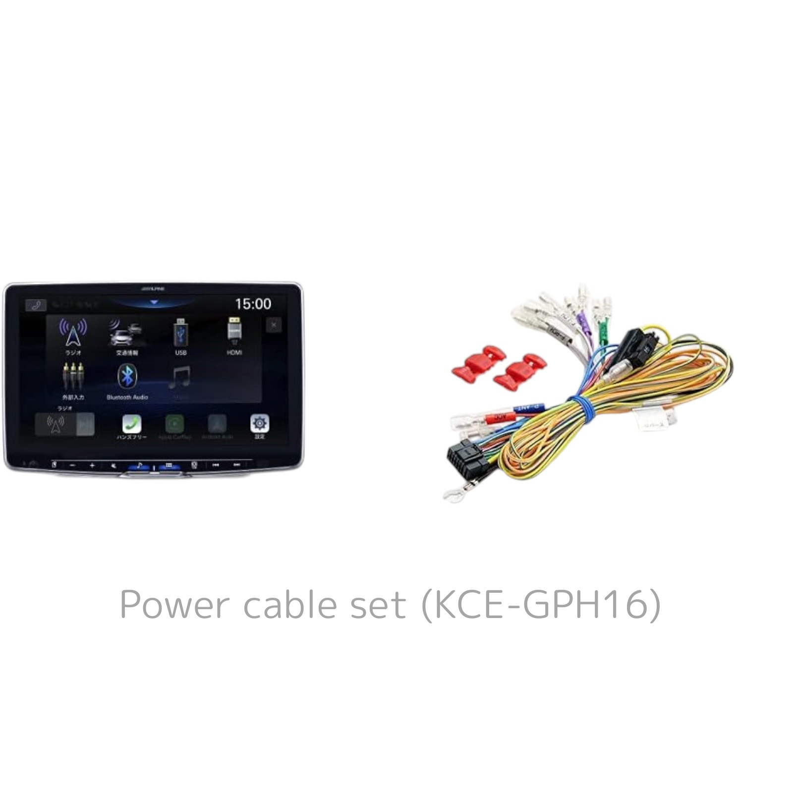 ALPINE 11 Display Big DA DAF11+Power Cable Set Audio Floating Wireless AppleCar