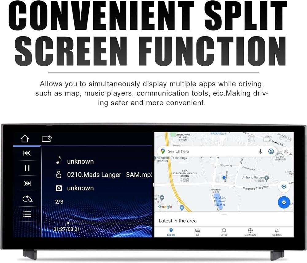 Car Stereo Upgrade For Lexus IS250 IS350 RC300 RC350 13-19 Android Radio Carplay