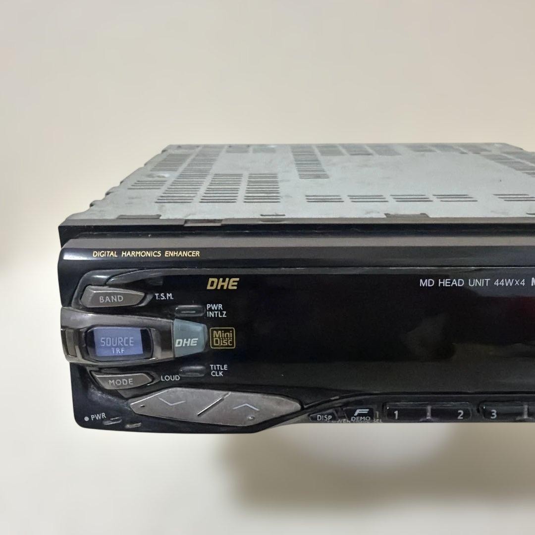 ALPINE Rare MD Player MDA-7755JS MiniDisc Player with Cables
