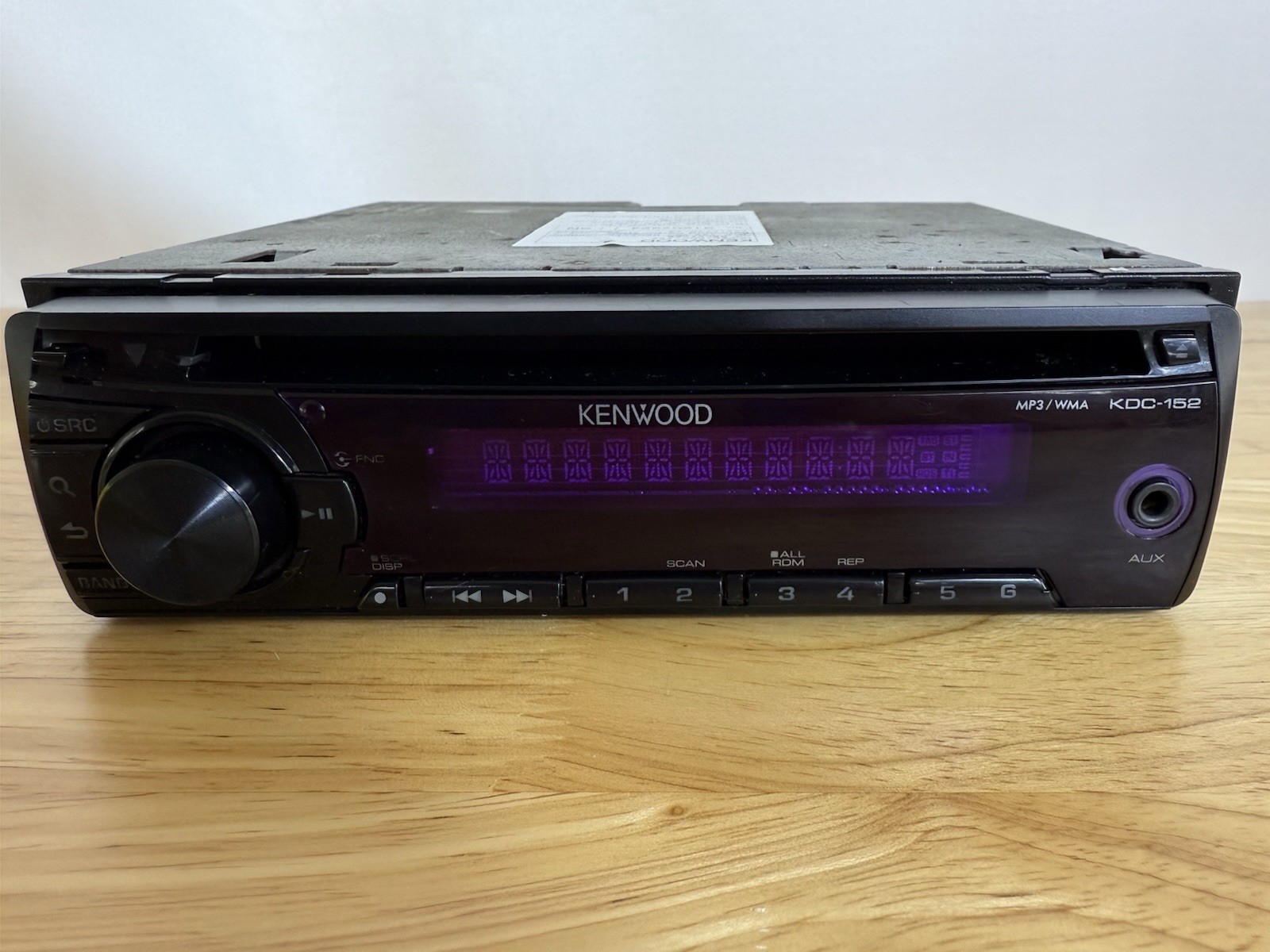 Kenwood KDC-152 In-Dash Car Stereo CD Receiver with MP3 Playback