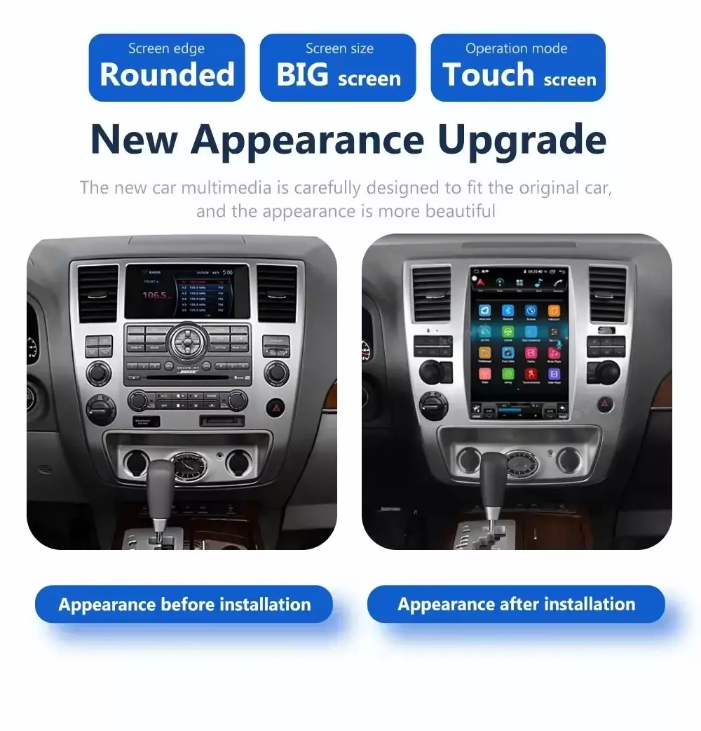 12.1″ For Infiniti QX56 2009-2010 Android Car Radio Stereo GPS Navi Carplay 64GB