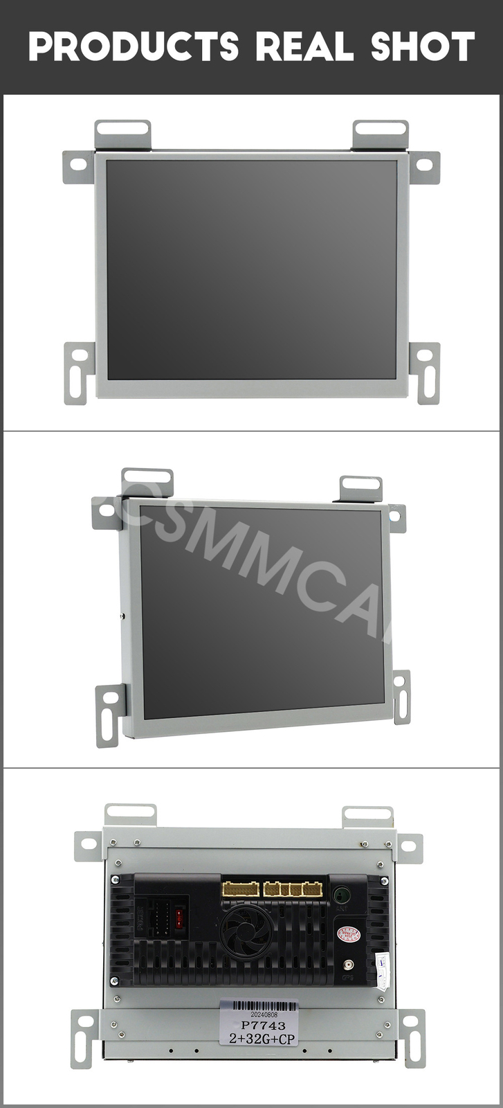 Car Multimedia Player Navi FM Mirror Link Fit For Dodge Charger 2011-2023 W/Cam