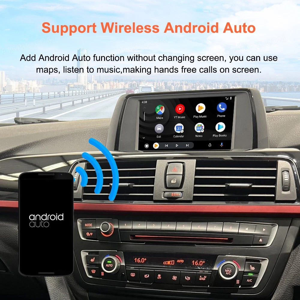 Wireless CarPlay/Android Auto Module For BMW 1 2 3 4 5 Series X1 X3 X4 X5F20 NBT