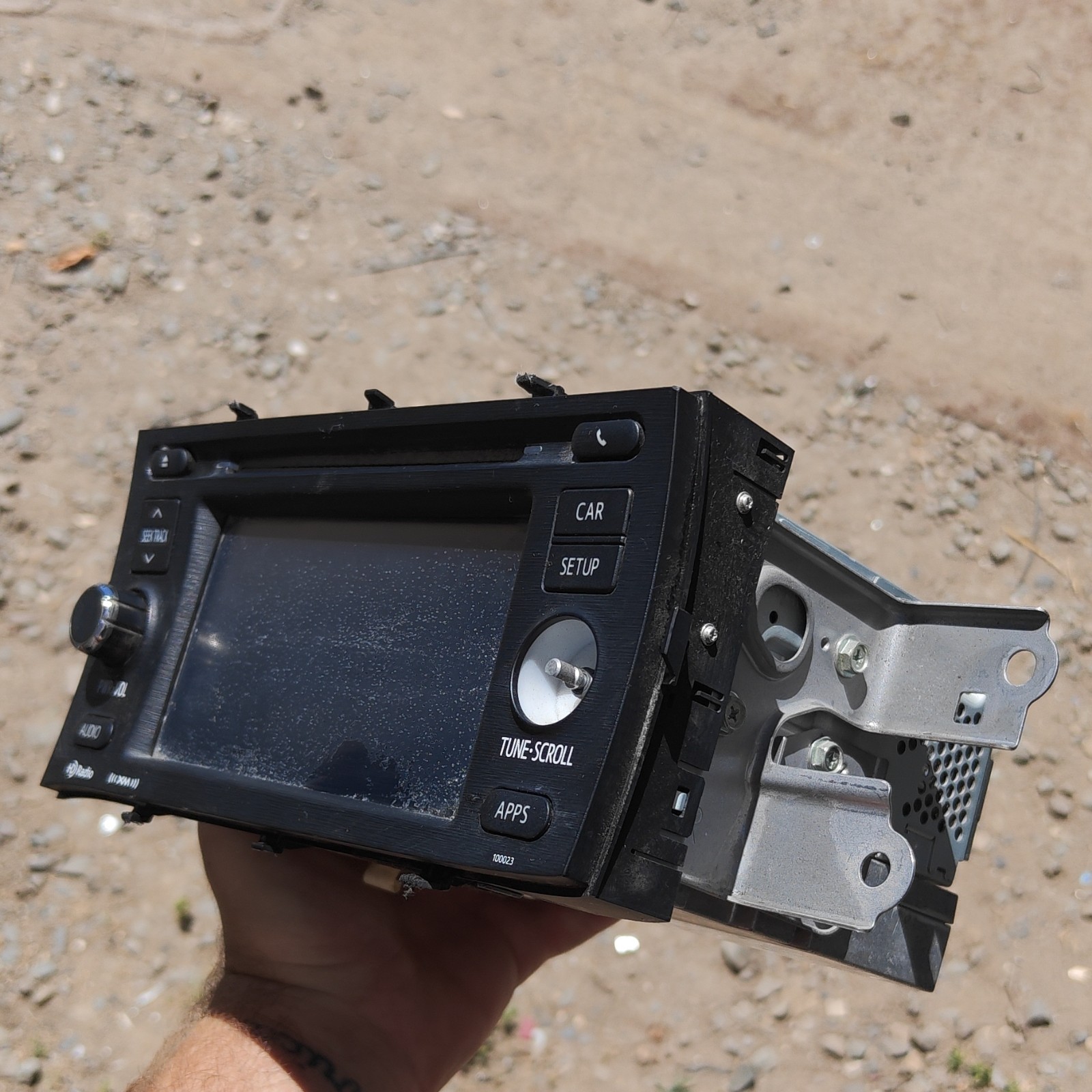 OEM 12-14 Toyota Prius Harman Radio Navigation Touchscreen Display 86140-52110