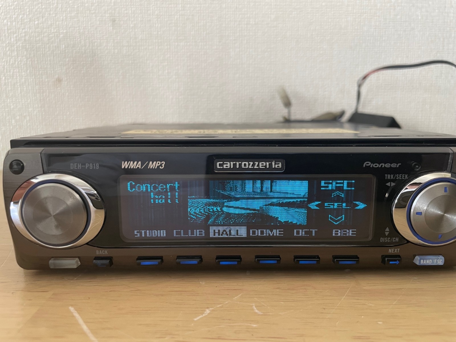 Pioneer Carrozzeria DEH-P919 1Din Car Audio CD Bluetooth Player Concert Hall