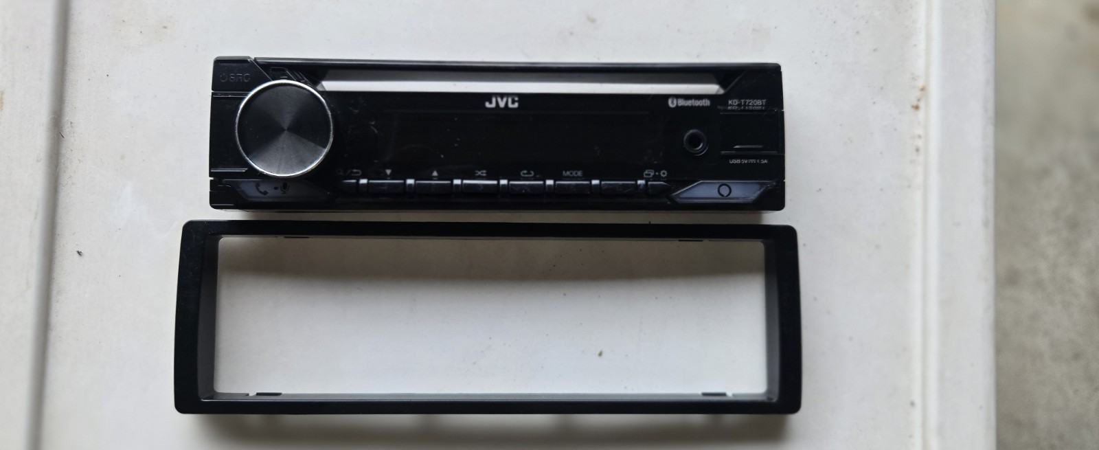 JVC KD-T720BT 1 DIN Digital Media Receiver w/ Bluetooth USB Input