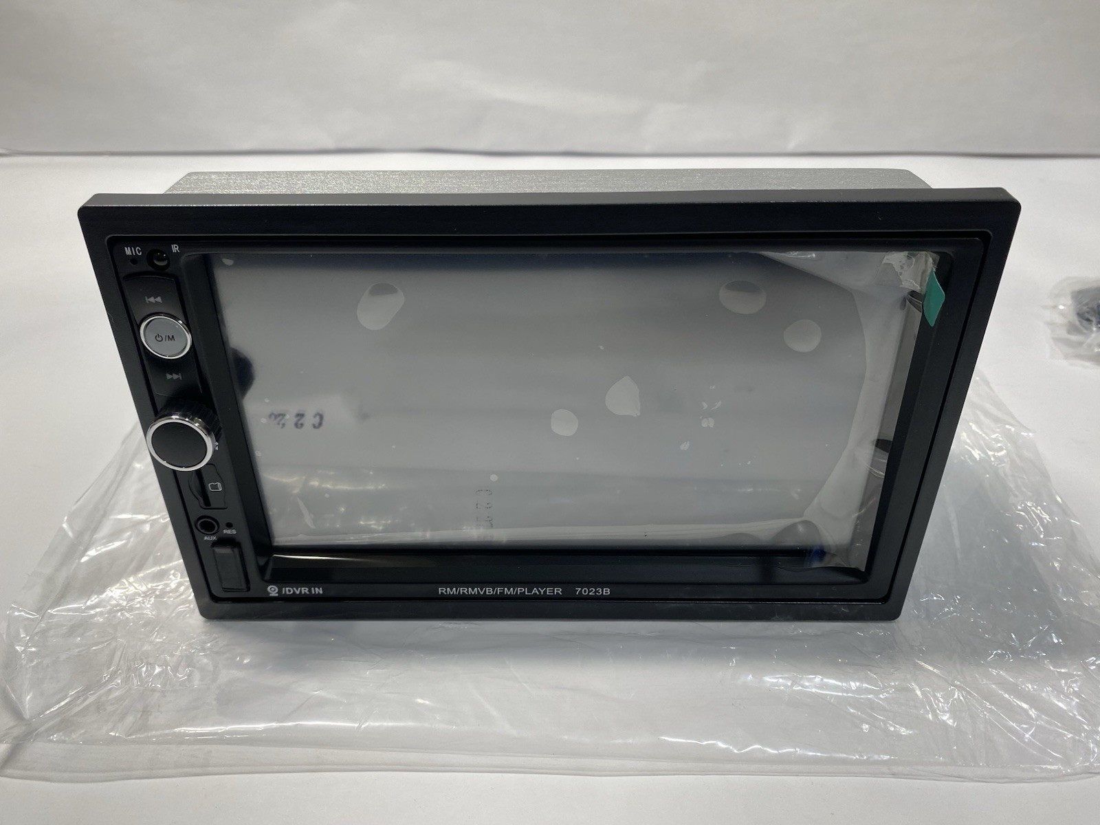 Open Box CAMECHO 7″ Double DIN Car Stereo Bluetooth Backup Camera (7023B)