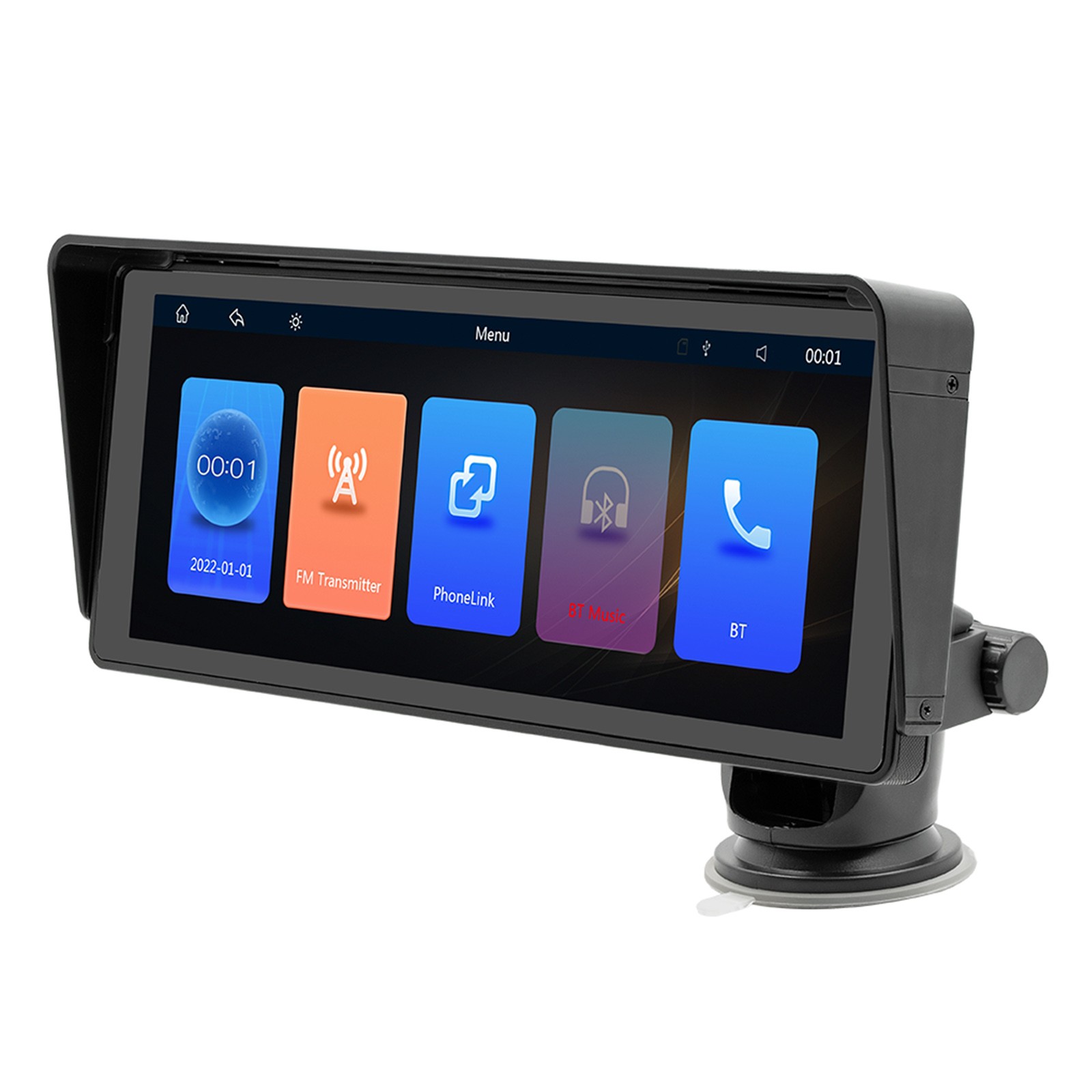 10.26″ Car MP5 Player Bluetooth Car FM Transmitter Wireless Carplay 4 LED Camera