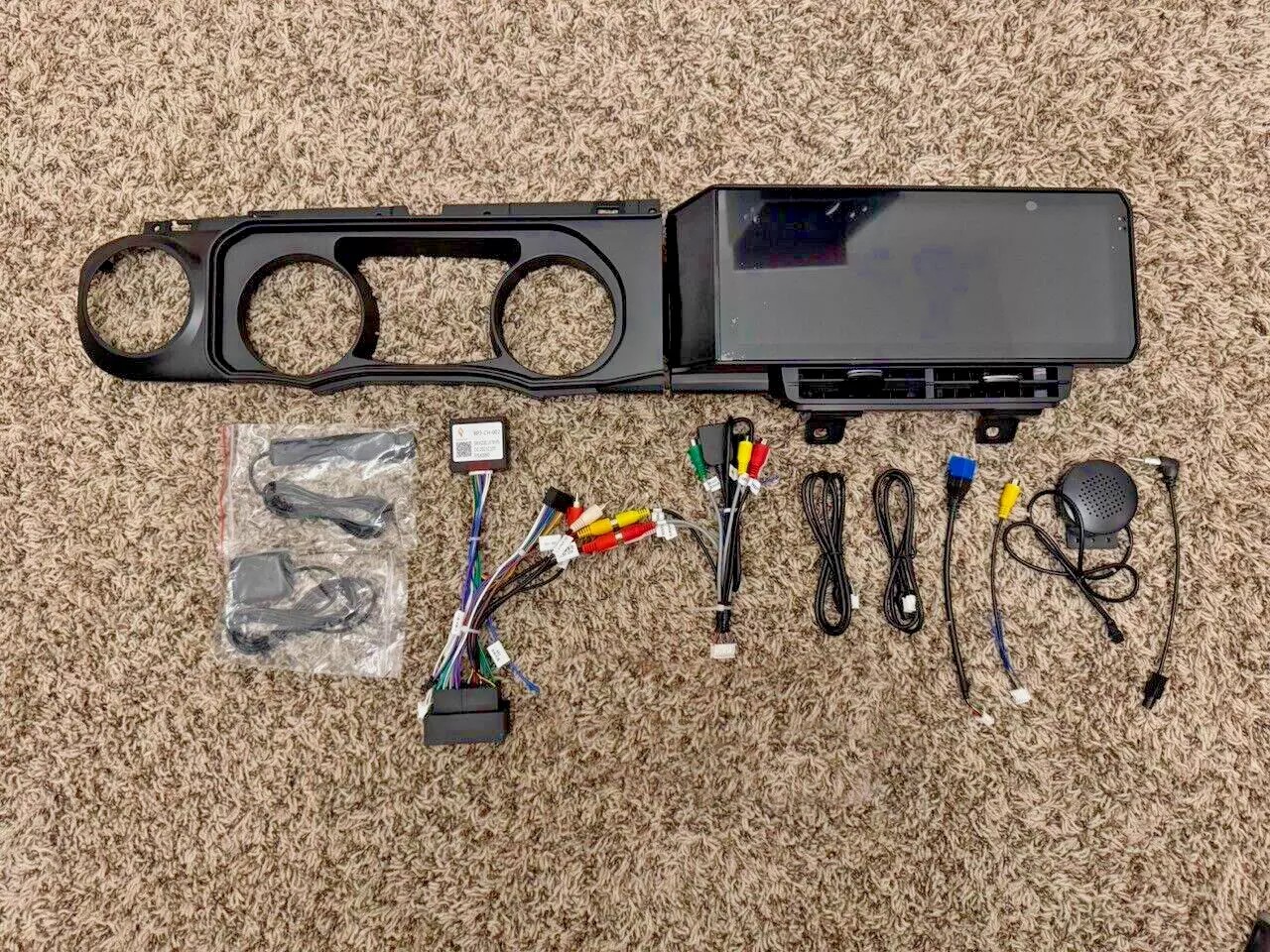128G Android 13 Car Radio for Jeep Wrangler JL Gladiator Stereo Carplay GPS Navi