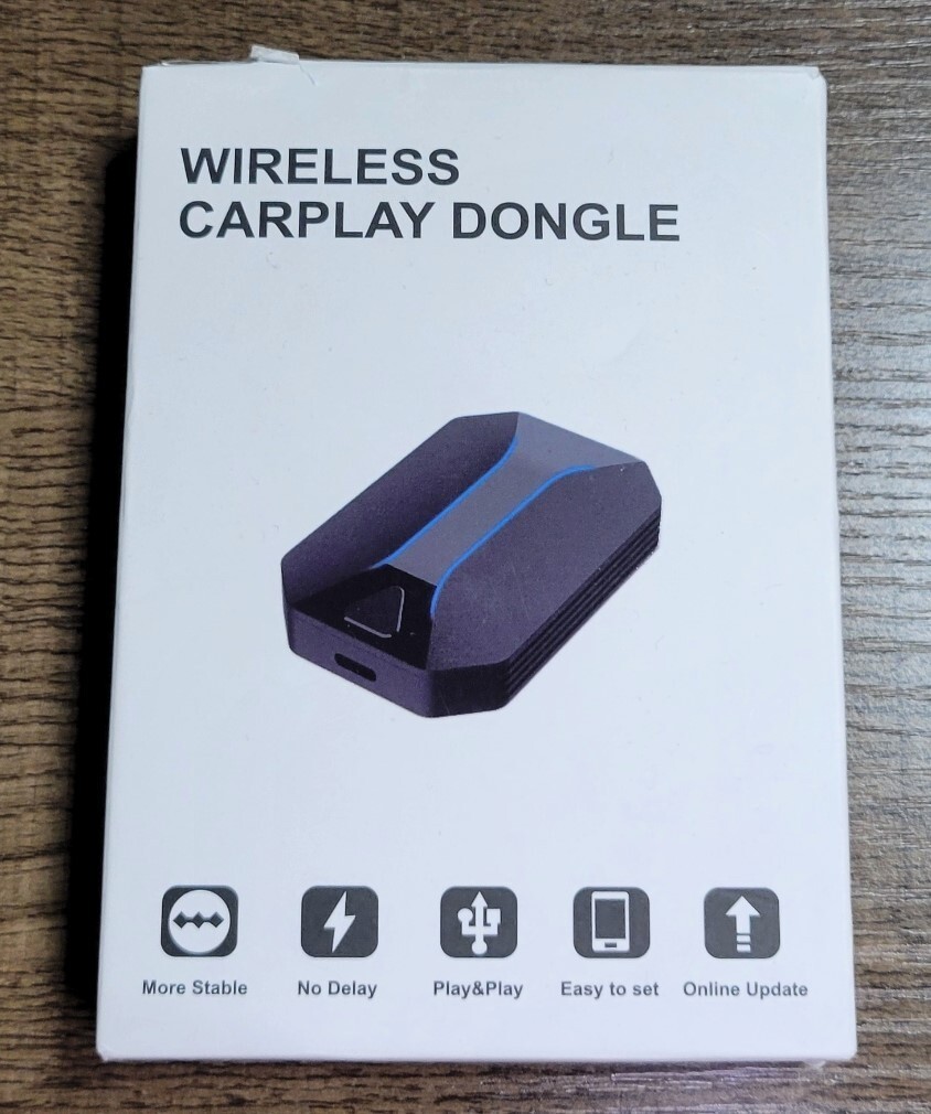 Wireless CarPlay Adapter Compatible with Cars from 2015 and iPhone iOS 10+