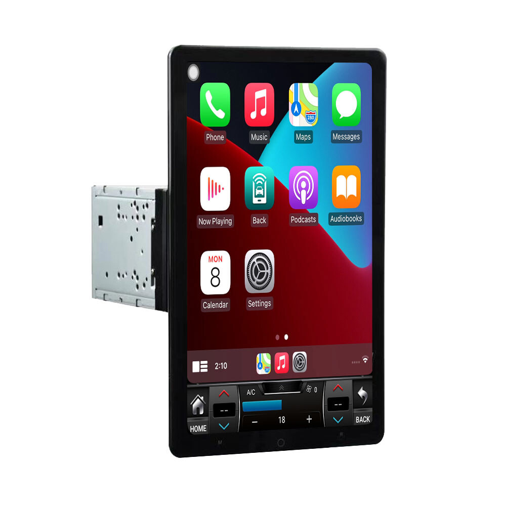 4+64G Double Din Car Stereo Radio Player Android GPS Touch Screen Navigation BT