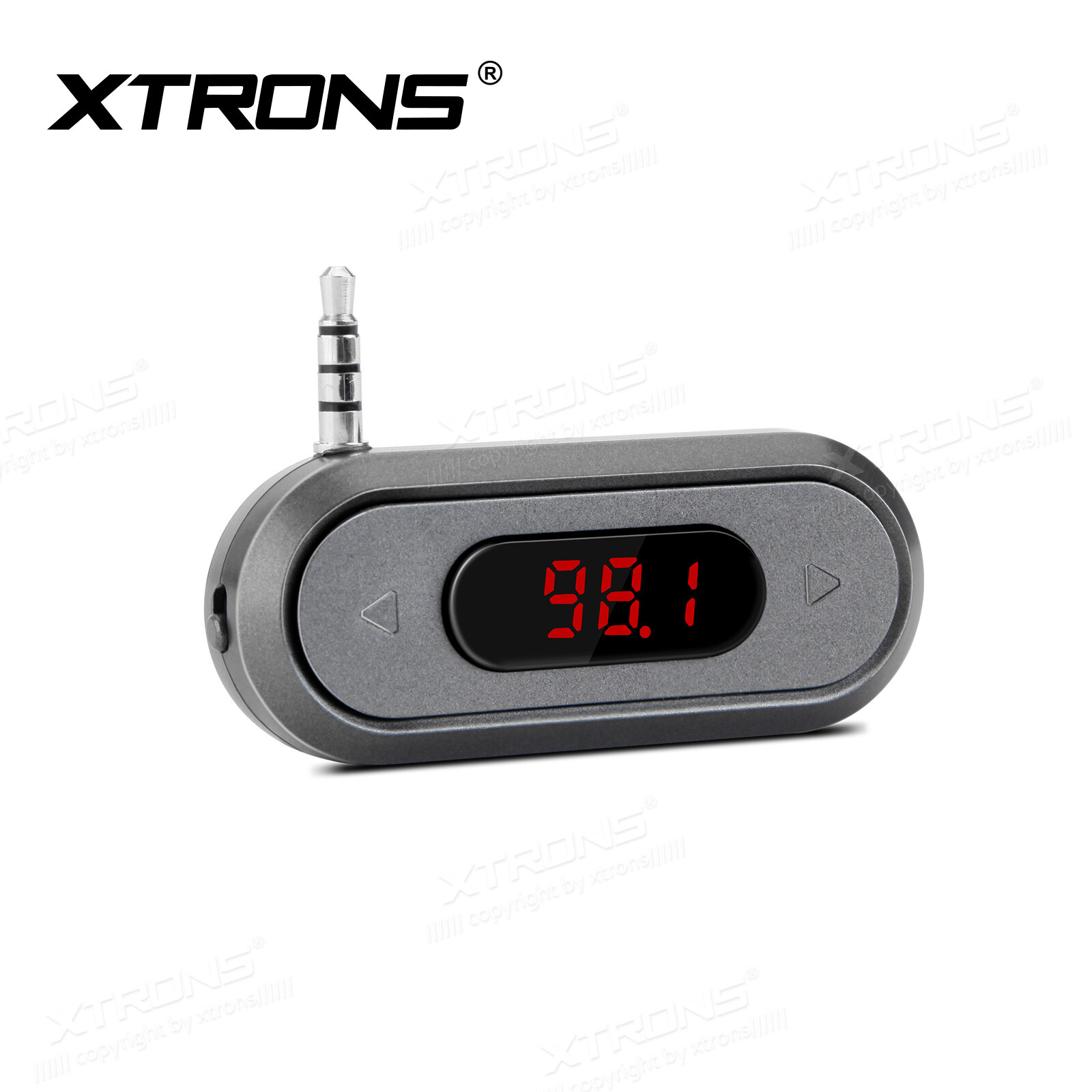 Wireless FM Transmitter Mini AUX Adapter 3.5mm Jack For Car Stereo Radio MP3/MP4