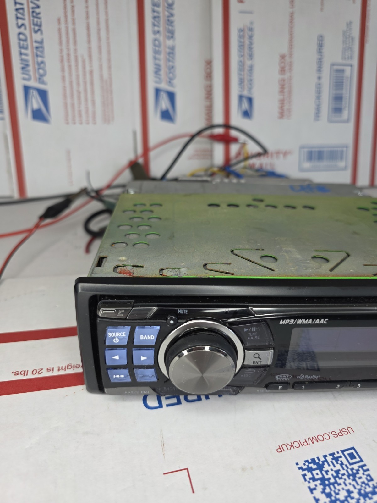 Alpine Car Receiver CDA-9886 CD Player USB Used With Wiring