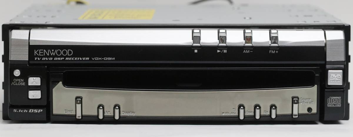 Rare Kenwood VDX-09M 7V DVD 5.1ch Receiver 1DIN Unused Notested JP