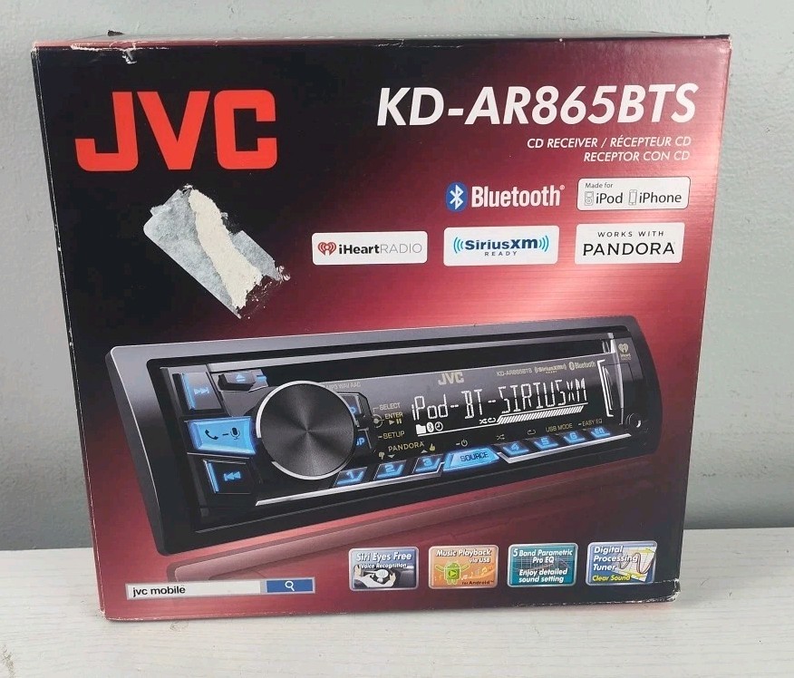 JVC KD-AR865BTS CAR STEREO
