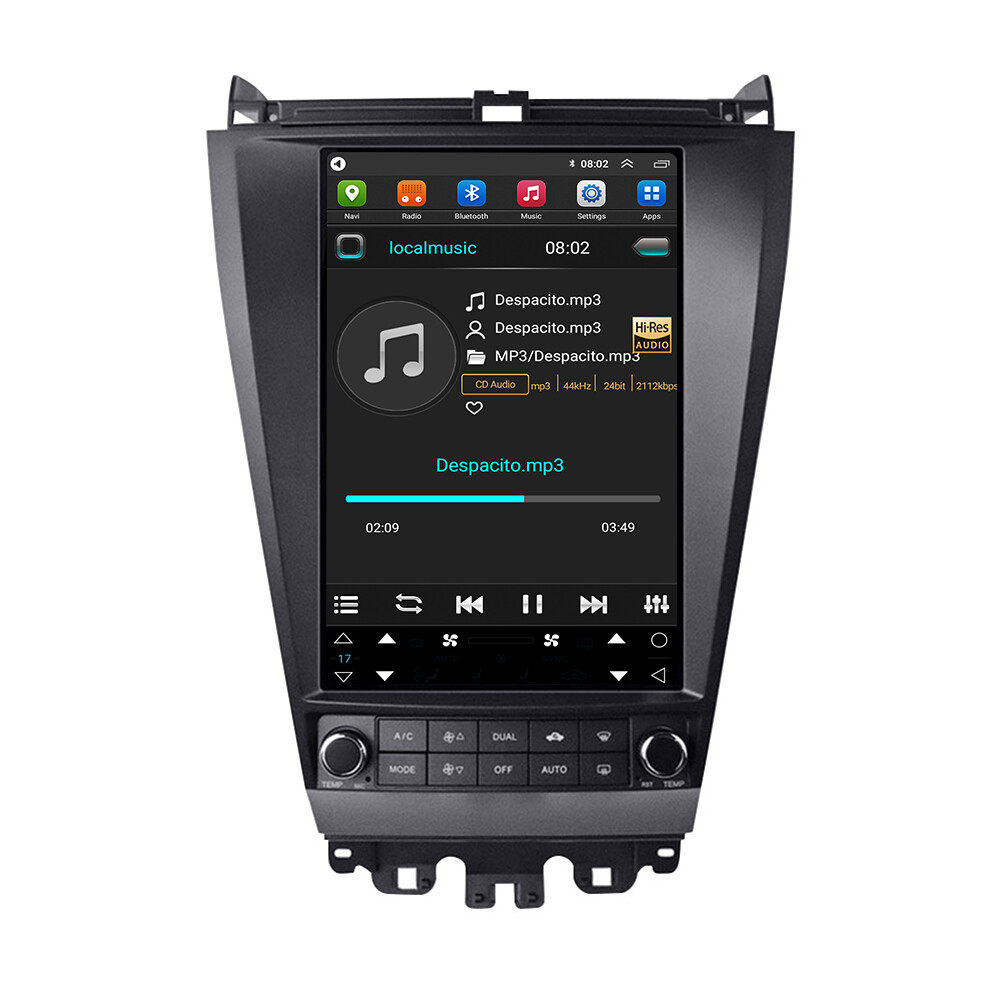 12.8″ Car Radio For Honda Accord 07 2004-2007 Android 14 Tesla Stereo GPS WIFI