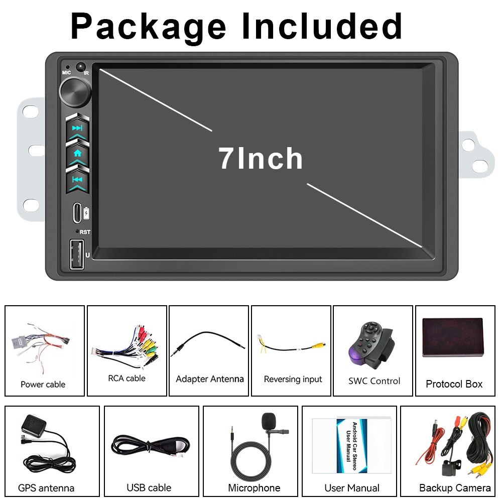 Carplay Car Stereo Radio GPS For GMC Yukon Sierra 2003-2006 /Canyon 2004-2014