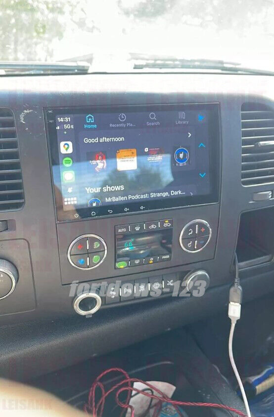 4+64G For 2009-2012 Chevrolet Silverado Wifi Carplay Android 13 Stereo Radio GPS
